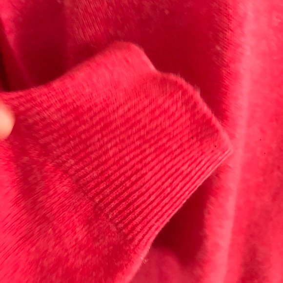 Jos A Bank Classic Collection Sz M Mens V Neck Cashmere Sweater Rose Color - Picture 6 of 9